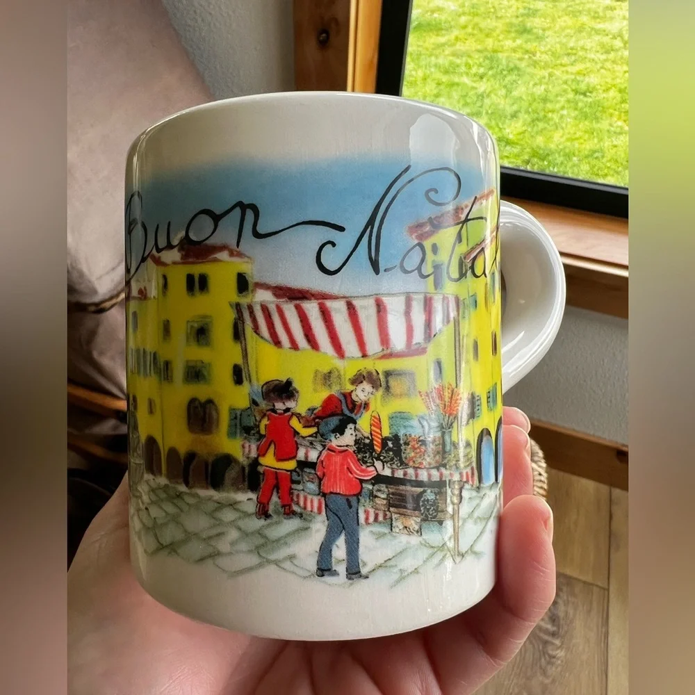 Sur La Table x Massimo Giacon Natale 2012 Christmas Mug Collectible Stoneware